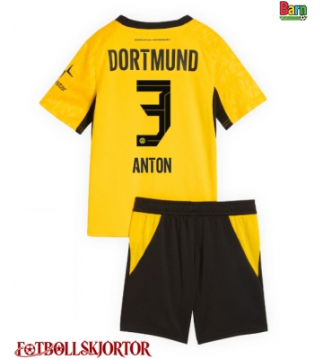 Borussia Dortmund Waldemar Anton #3 Hemmakläder Barn 2026-27 Kortärmad (+ Korta byxor)